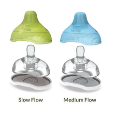 Kiinde Twist - Squeeze Natural Feeding Bottle with Nipples, 2 Pieces Kiinde