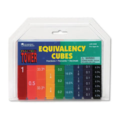 Learning Resources - Fraction Tower Fraction Cubes Learning Resources