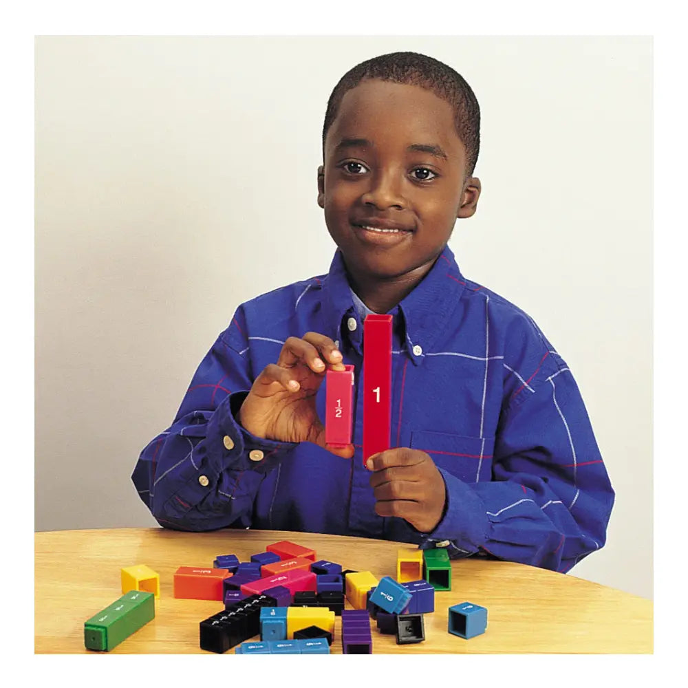 Learning Resources - Fraction Tower Fraction Cubes Learning Resources
