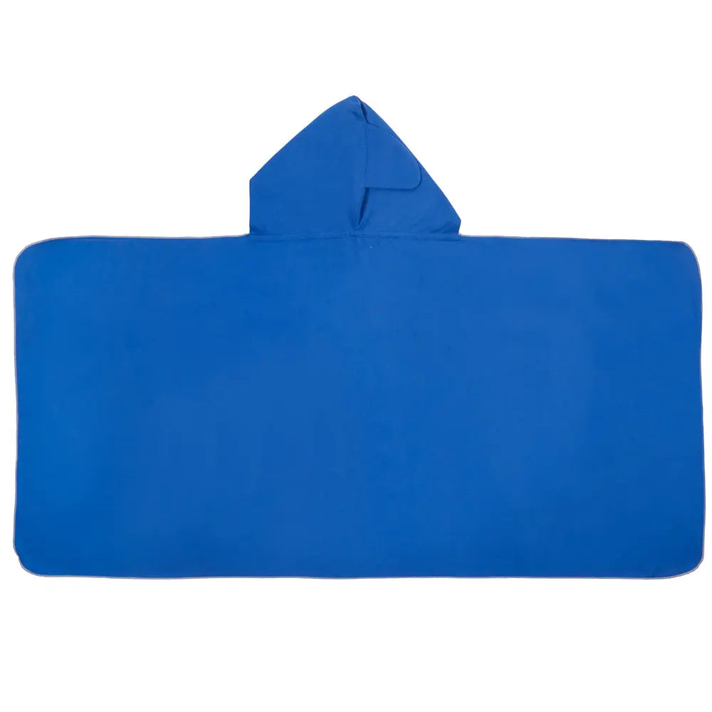 Little Champions Autonomy Hooded Towel Shark Dark Blue Little Champions