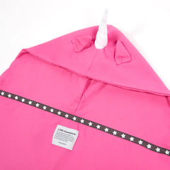 Little Champions Autonomy Hooded Towel Unicorn Pink Little Champions