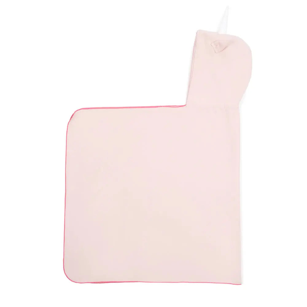 Little Champions Autonomy Hooded Towel Unicorn Light Pink Little Champions