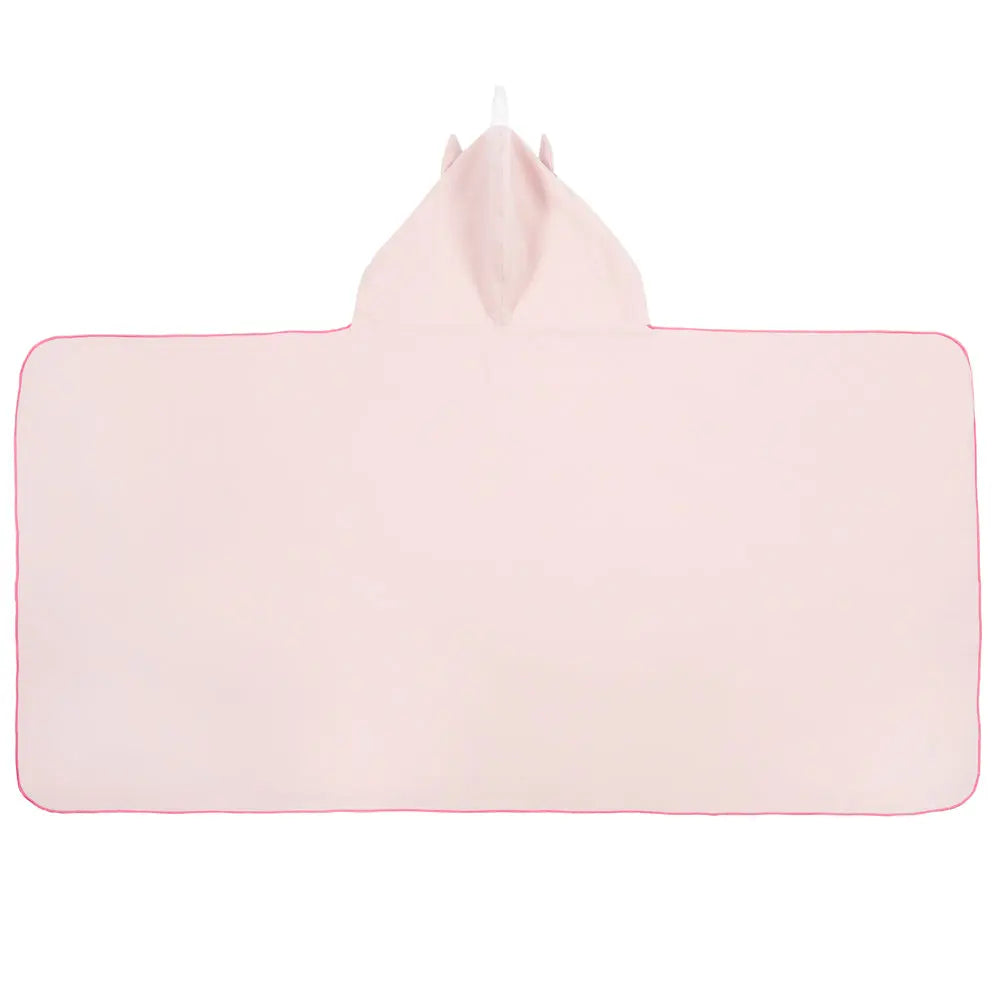 Little Champions Autonomy Hooded Towel Unicorn Light Pink Little Champions