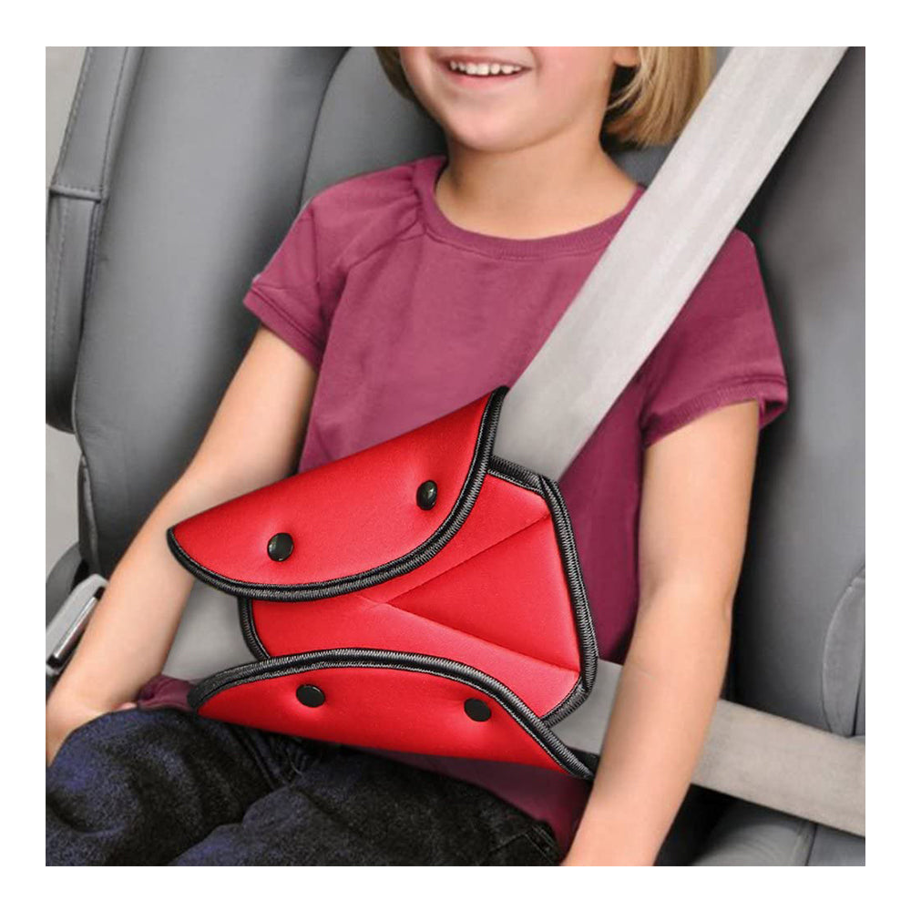 Mamas First Seat Belt Shoulder Pad for Kids - Red Mama's First