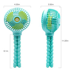 Mamas First Mini Fan Flexible Tripod - Blue Mama's First