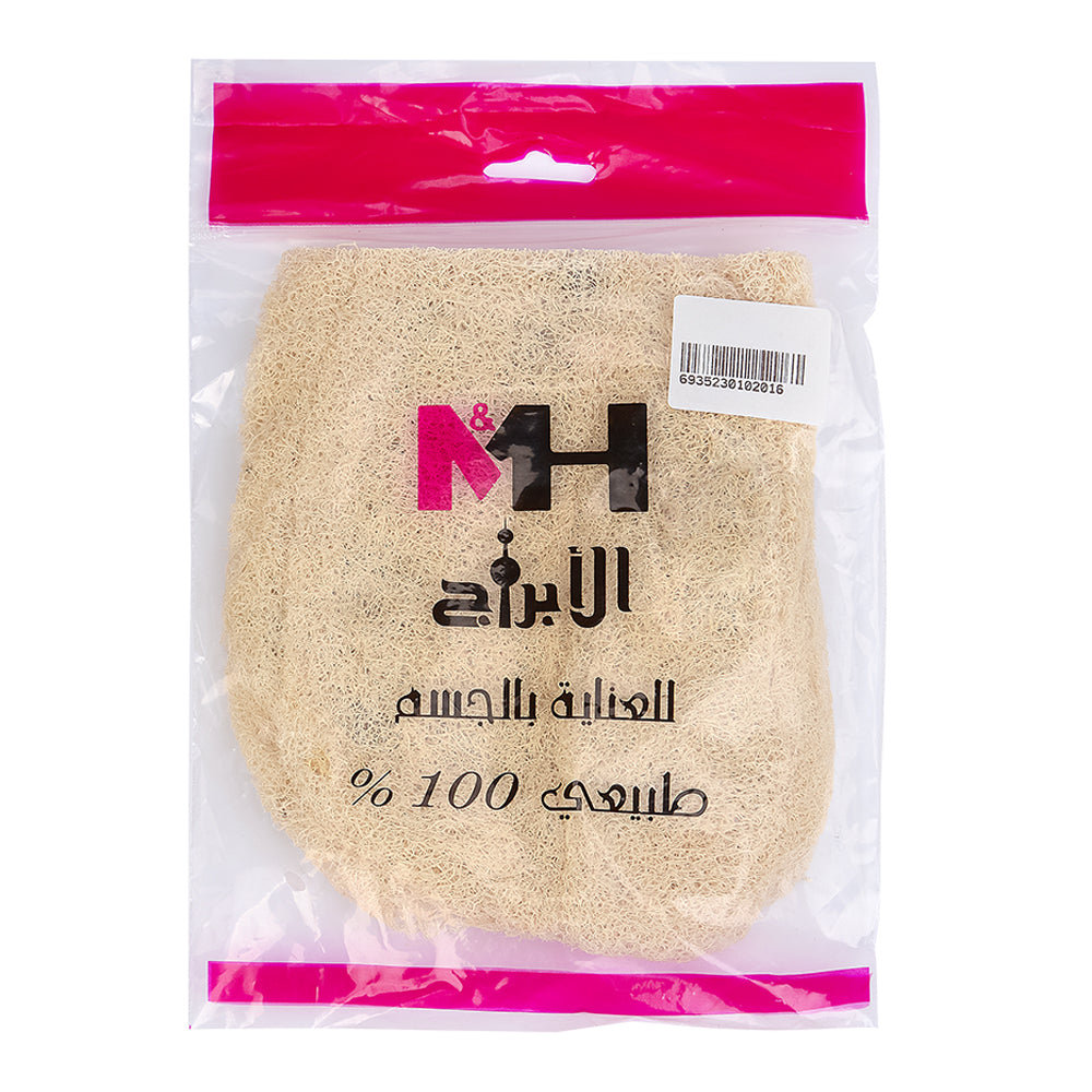 M&H Bath and Shower Fiber Sponge - Pack of 1 M&H