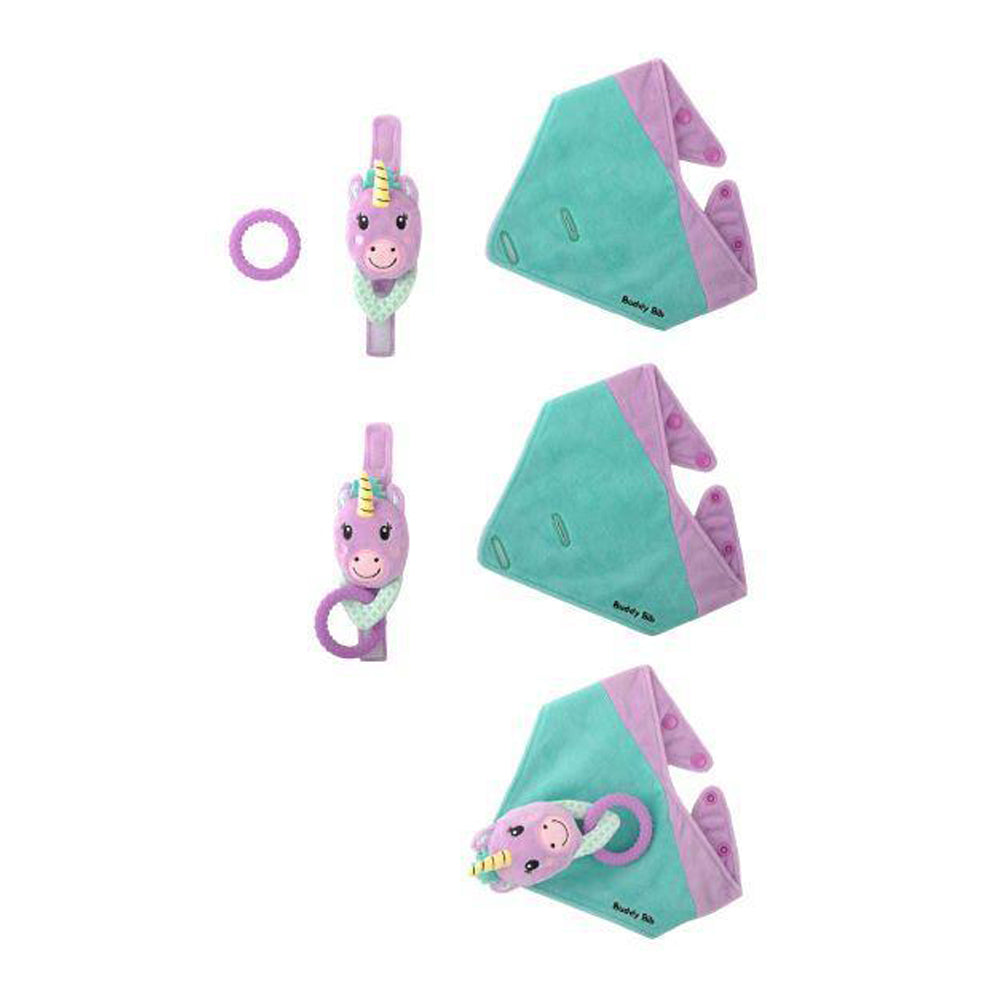Malarkey Kids Buddy Bib - Unice Unicorn Malarkey Kids