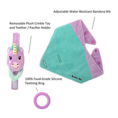 Malarkey Kids Buddy Bib - Unice Unicorn Malarkey Kids