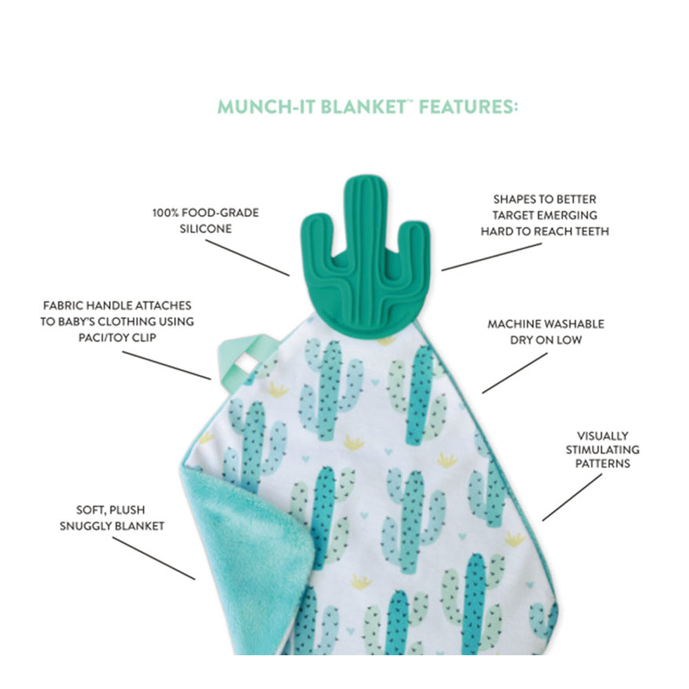 Malarkey Kids Munch-It Blanket - Cacti Cutie Pie Malarkey Kids