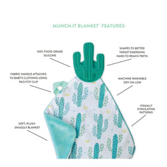Malarkey Kids Munch-It Blanket - Cacti Cutie Pie Malarkey Kids