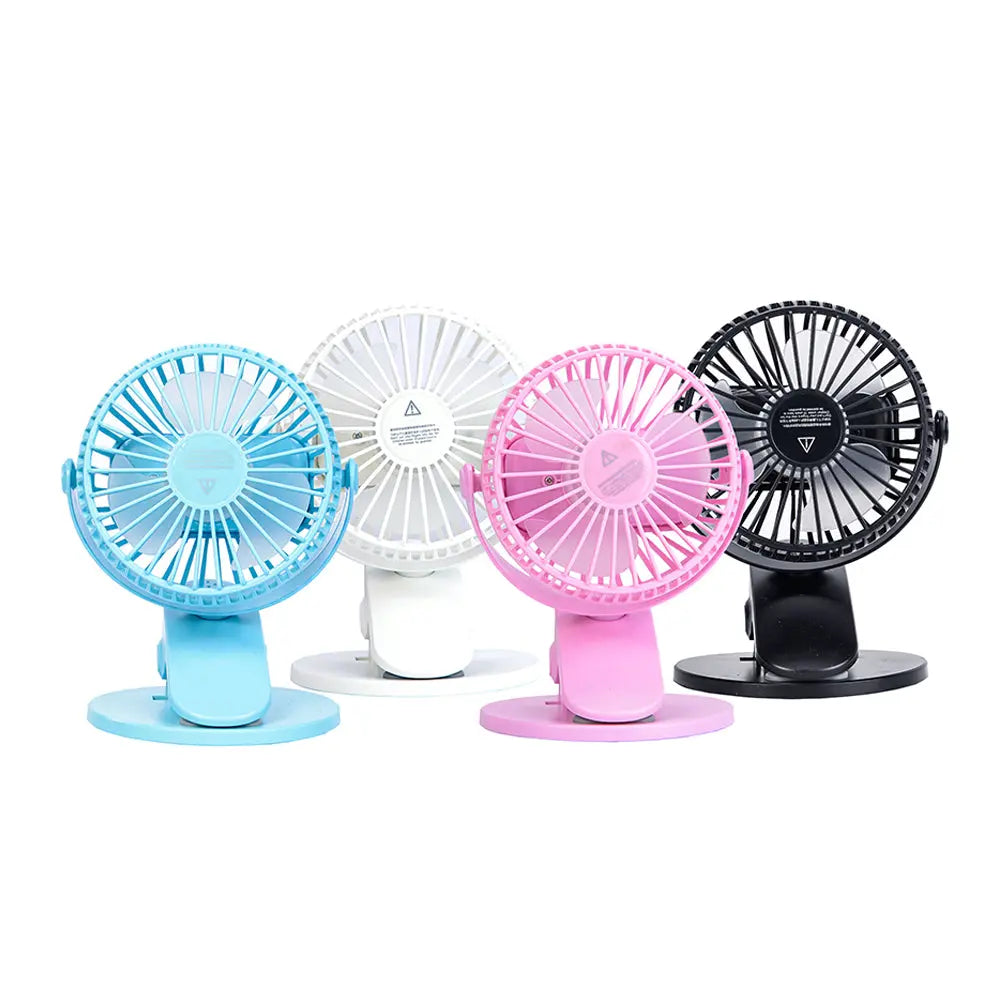 Mamas First Mini Fan Clip- Black Mama's First