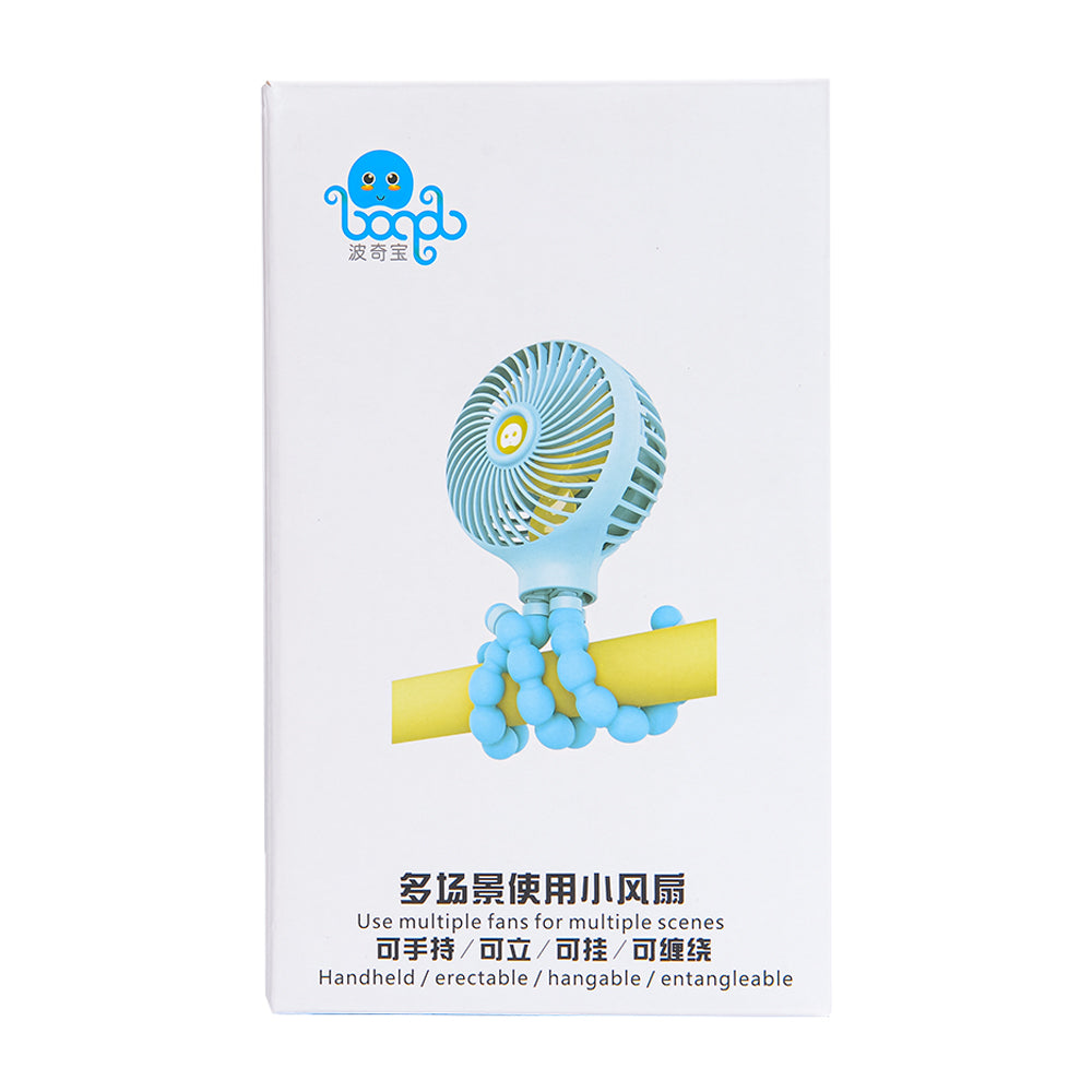 Mamas First Mini Fan Flexible Tripod - Blue Mama's First