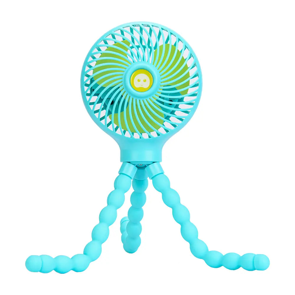 Mamas First Mini Fan Flexible Tripod - Blue Mama's First