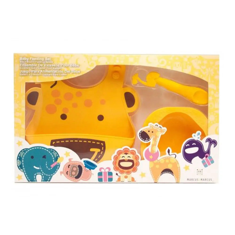 Marcus & Marcus Baby Feeding Set - Giraffe Marcus & Marcus