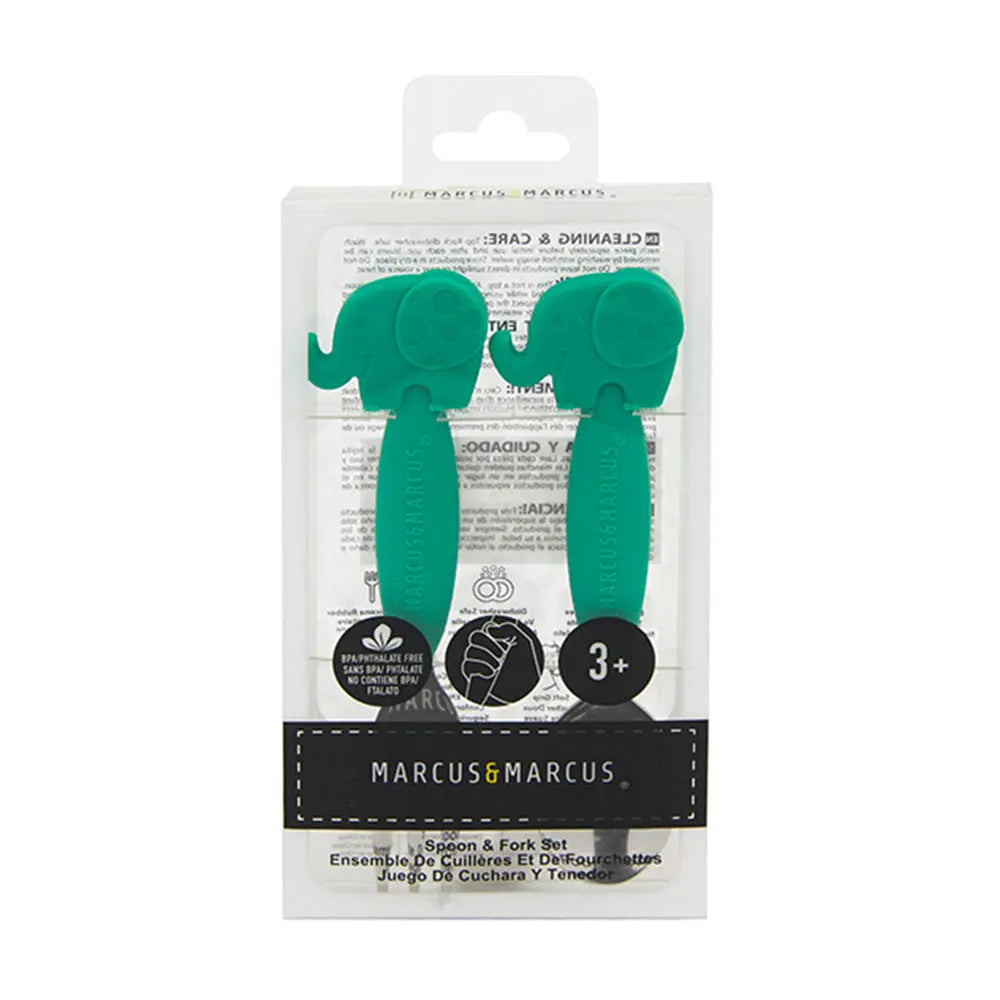 Marcus & Marcus Fork And Spoon Set Elephant Marcus & Marcus