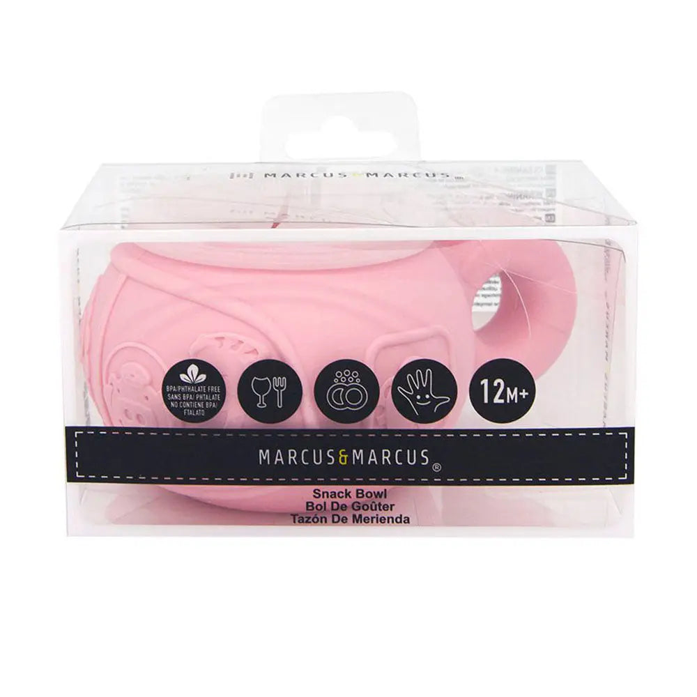 Marcus & Marcus Snack Bowl Pink Marcus & Marcus