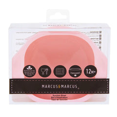 Marcus & Marcus Suction Bowl - Pink Marcus & Marcus