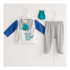 Maymio Baby Bodysuit Set of 4 - Suprise Bear Maymio Baby