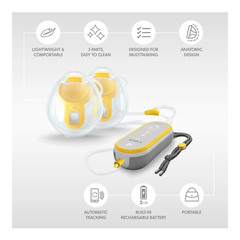 Medela Freestyle Hands-free Double Electric Wearable Breast Pump