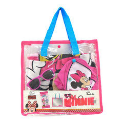 Minnie Mouse Beach Set-Bag,Towel,Caps & Sunglasses Minnie Mouse