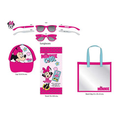 Minnie Mouse Beach Set-Bag,Towel,Caps & Sunglasses Minnie Mouse