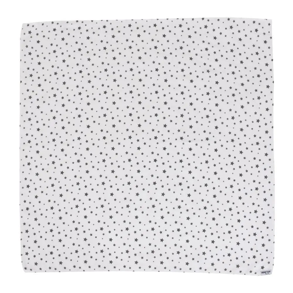 Sevi Bebe Muslin Blanket - Grey Stars Sevi Bebe