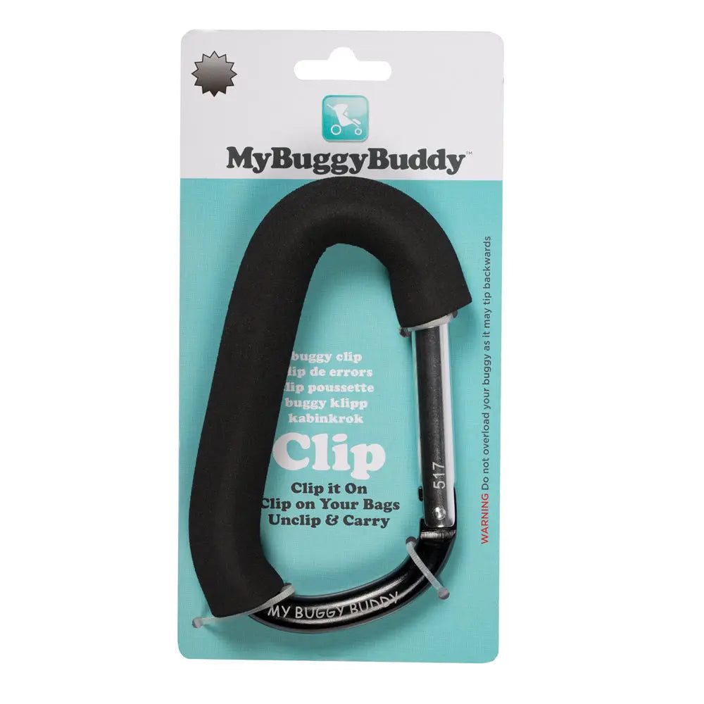 My Buggy Buddy Small Clip - Black My buggy buddy