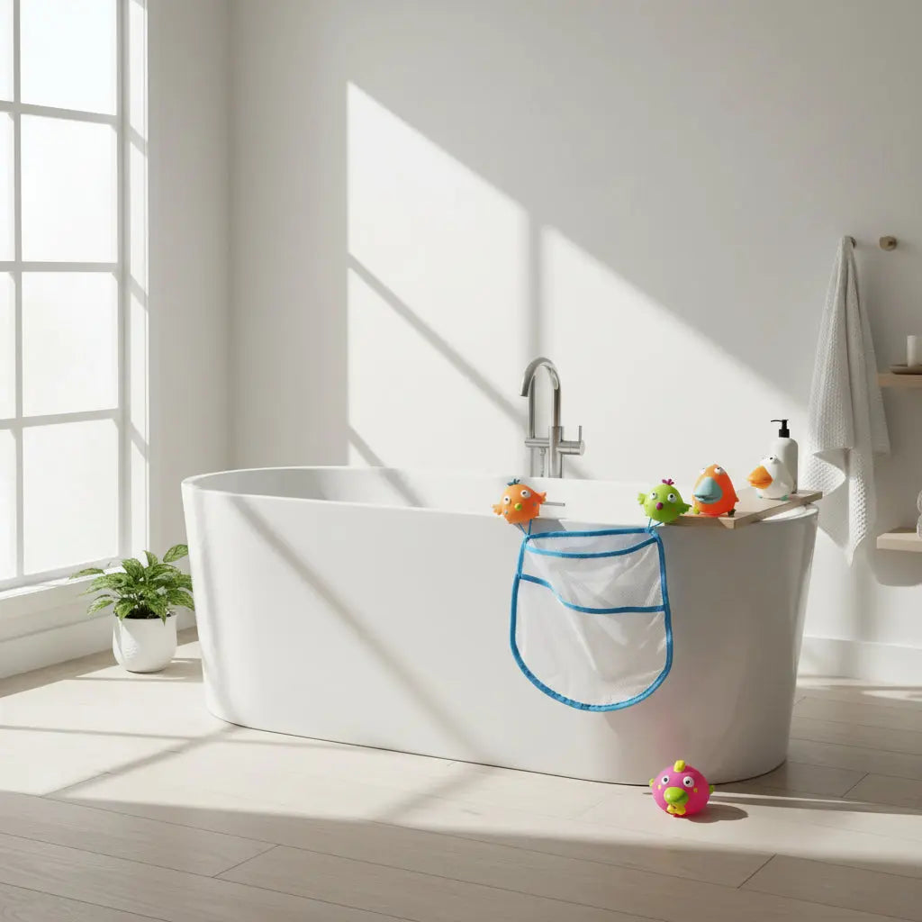 Olmitos Bath Toys and Storage Bag Olmitos