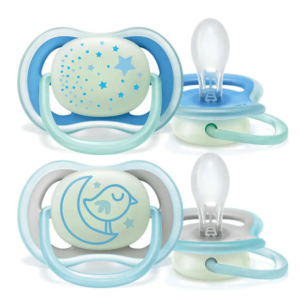 Philips Avent Soother Ultra Air Night 6- 18 months - Pack of 2 Philips Avent