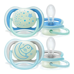 Philips Avent Soother Ultra Air Night 6- 18 months - Pack of 2 Philips Avent