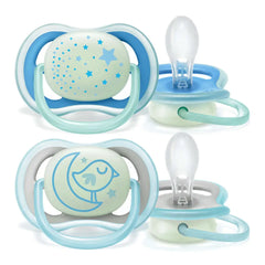 Philips Avent Soother Ultra Air Night 6- 18 months - Pack of 2 Philips Avent