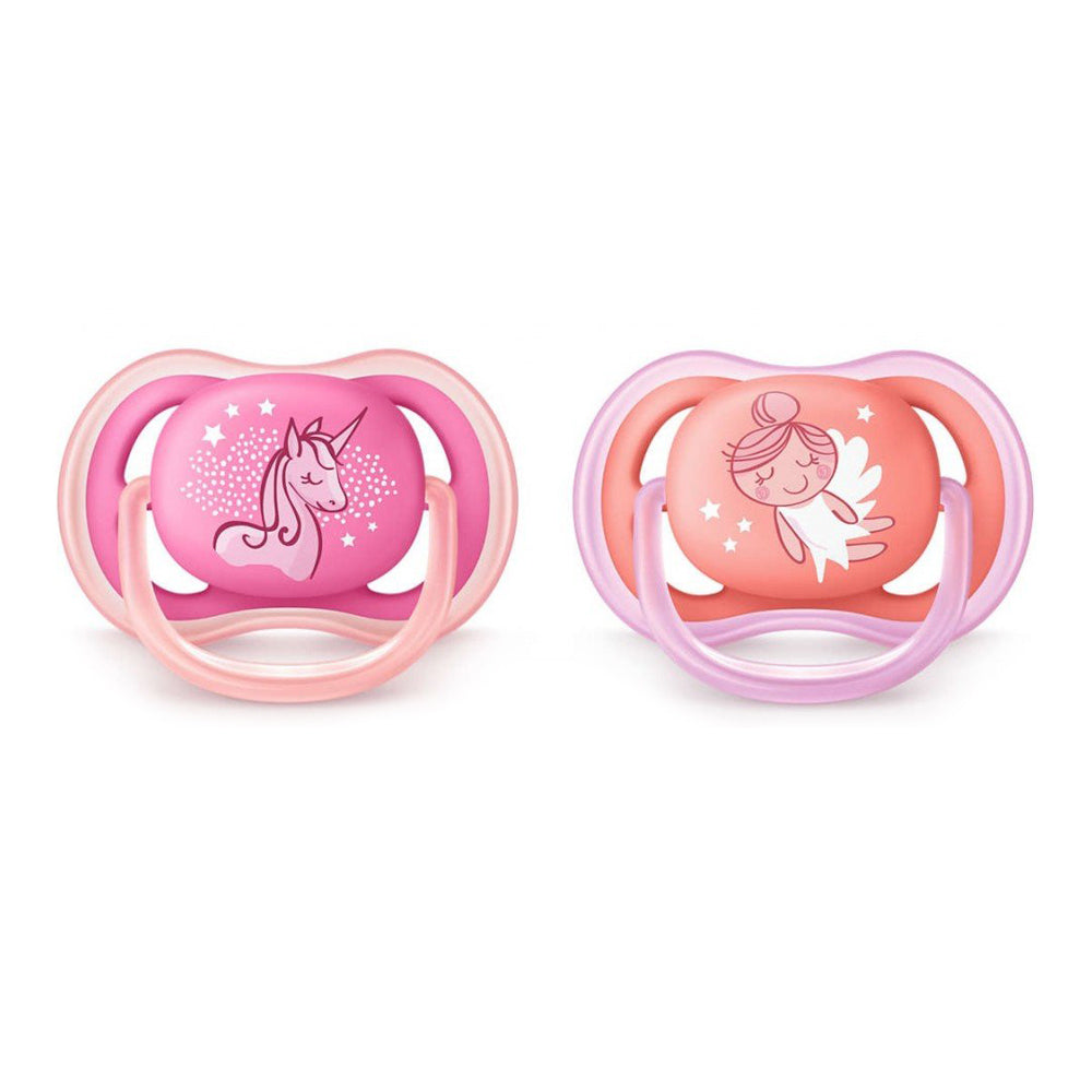Philips Avent Soother Ultra Air 6-18 months - Pink - Pack of 2 Philips Avent