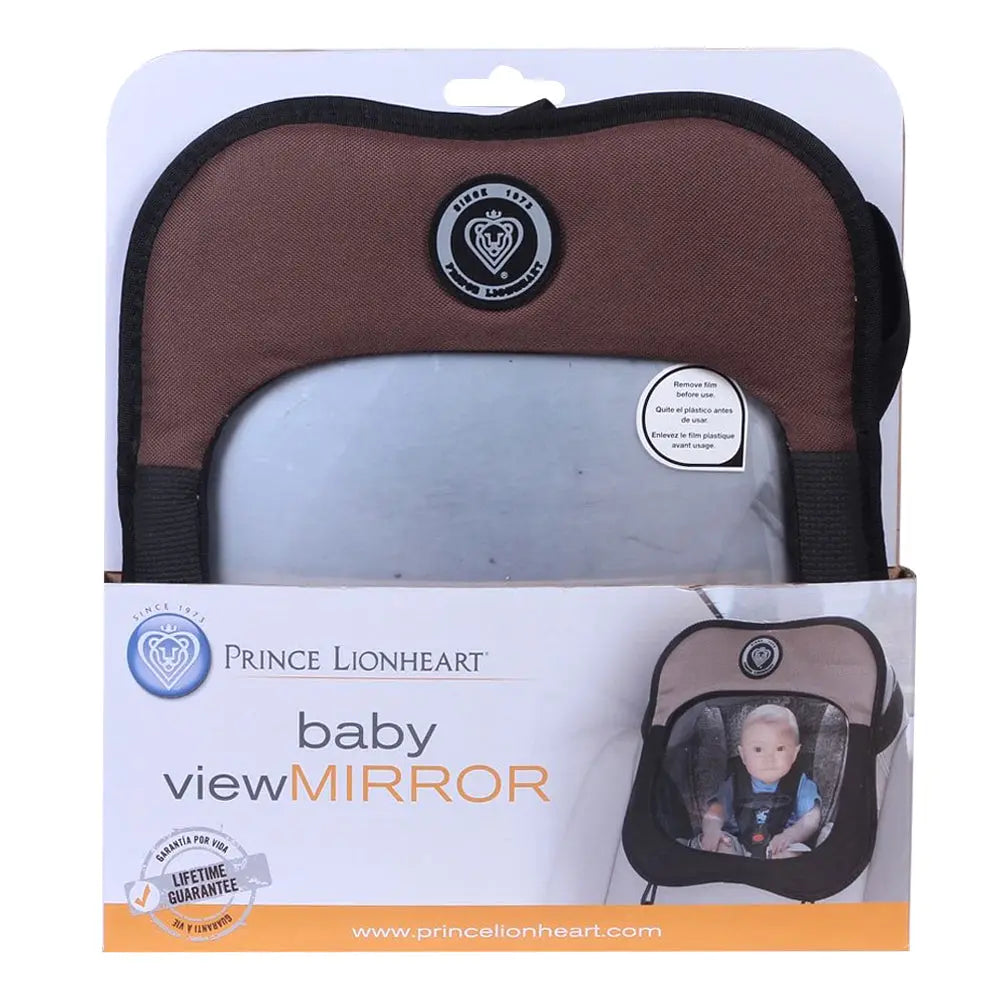 Prince Lionheart - Baby View Mirror - Brown / Tan Prince LionHeart