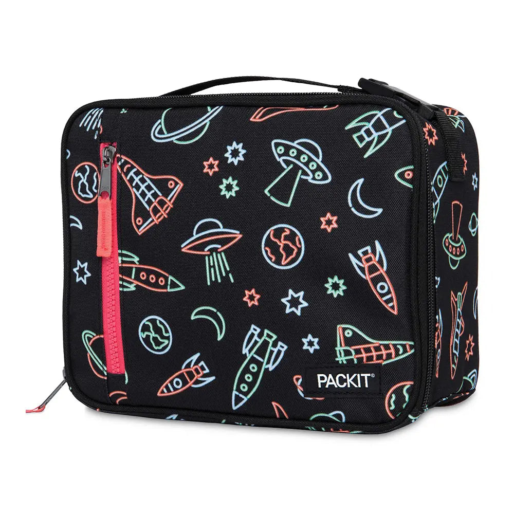 PackIt Freezable Classic Lunch Bag - Neon Space PackIt