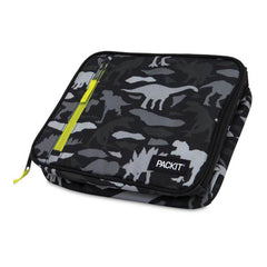 PackIt Freezable Classic Lunch Bag - Dino Camo Charcoal