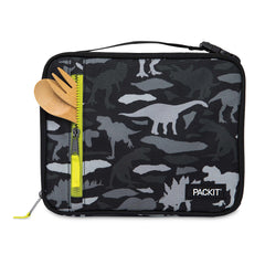 PackIt Freezable Classic Lunch Bag - Dino Camo Charcoal