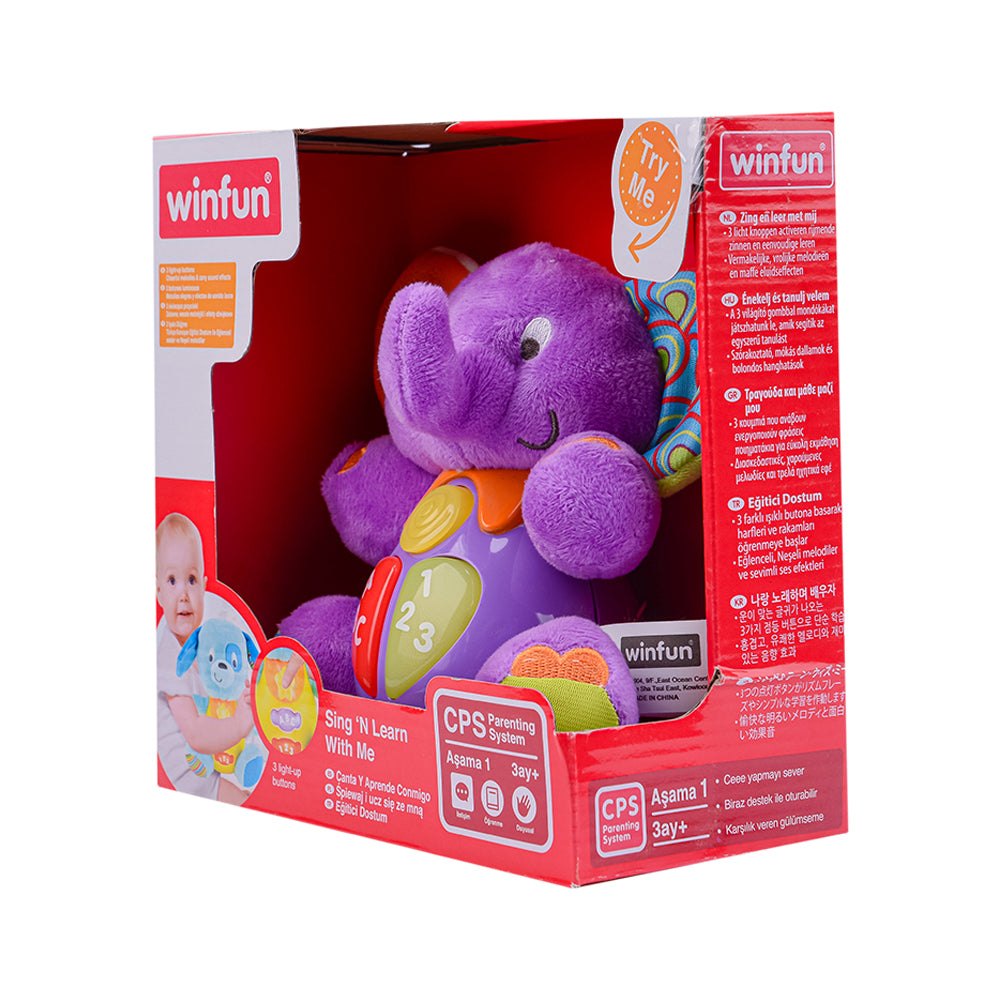 Pal Oyuncak Educational Buddy Elephant Toy - English Pal Oyuncak