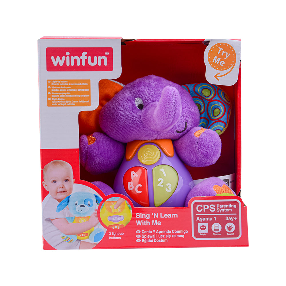 Pal Oyuncak Educational Buddy Elephant Toy - English Pal Oyuncak