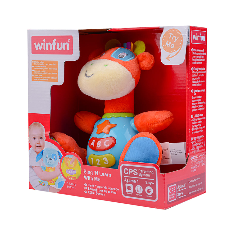 Pal Oyuncak Educational Buddy Girafe Toy Pal Oyuncak