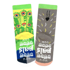 Pals Socks Peacock & Elephant Kids Socks- (4-8 years) Pals Socks