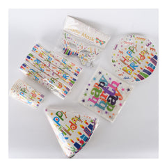 Birthday Party Set - White Generic Brand