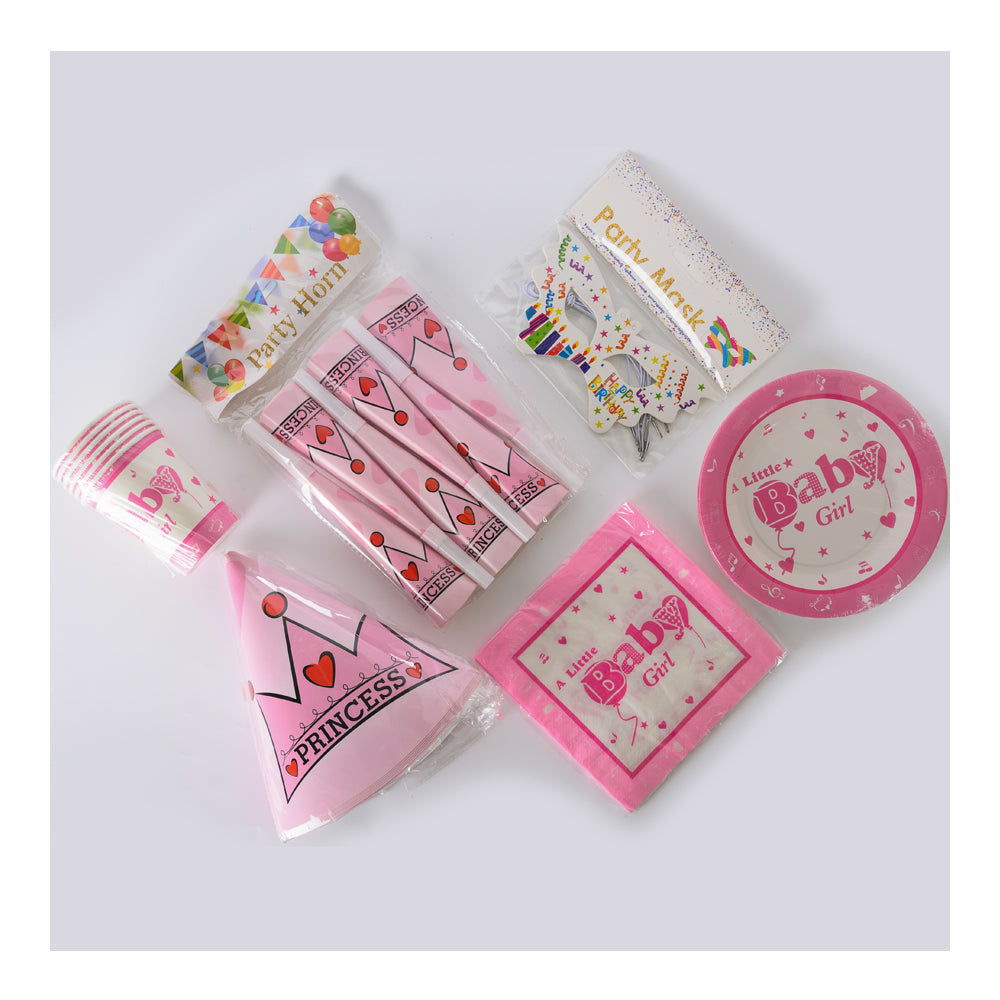 Princess Party Set - Pink Princess Generic Brand