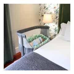 Plastimyr Nana Beside Me Bed - Gray