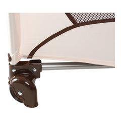 Plastimyr Joy Travel Cot - Brown