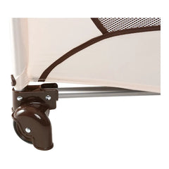 Plastimyr Joy Travel Cot - Brown Plastimyr