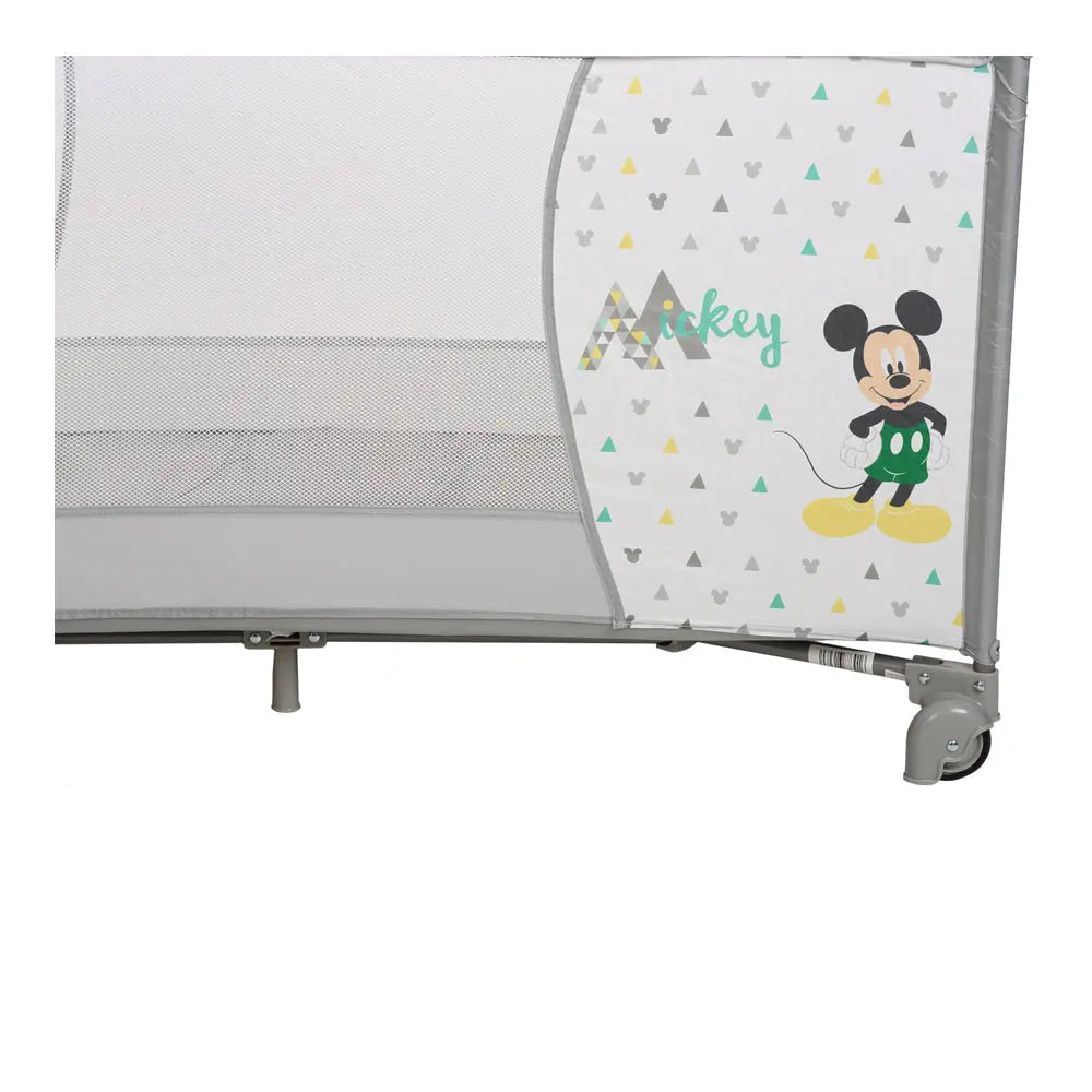 Plastimyr Travel Cot - Geo Mickey grey Plastimyr