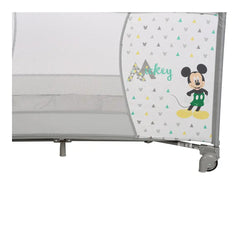Plastimyr Travel Cot - Geo Mickey grey Plastimyr
