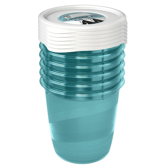 Plastimyr Food Storage Box Blue, Pack of 6