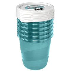 Plastimyr Food Storage Box Blue, Pack of 6