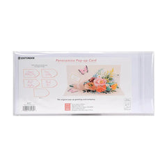 Pop Up 3D Birthday Card Beautiful Bouquet Up With Paper